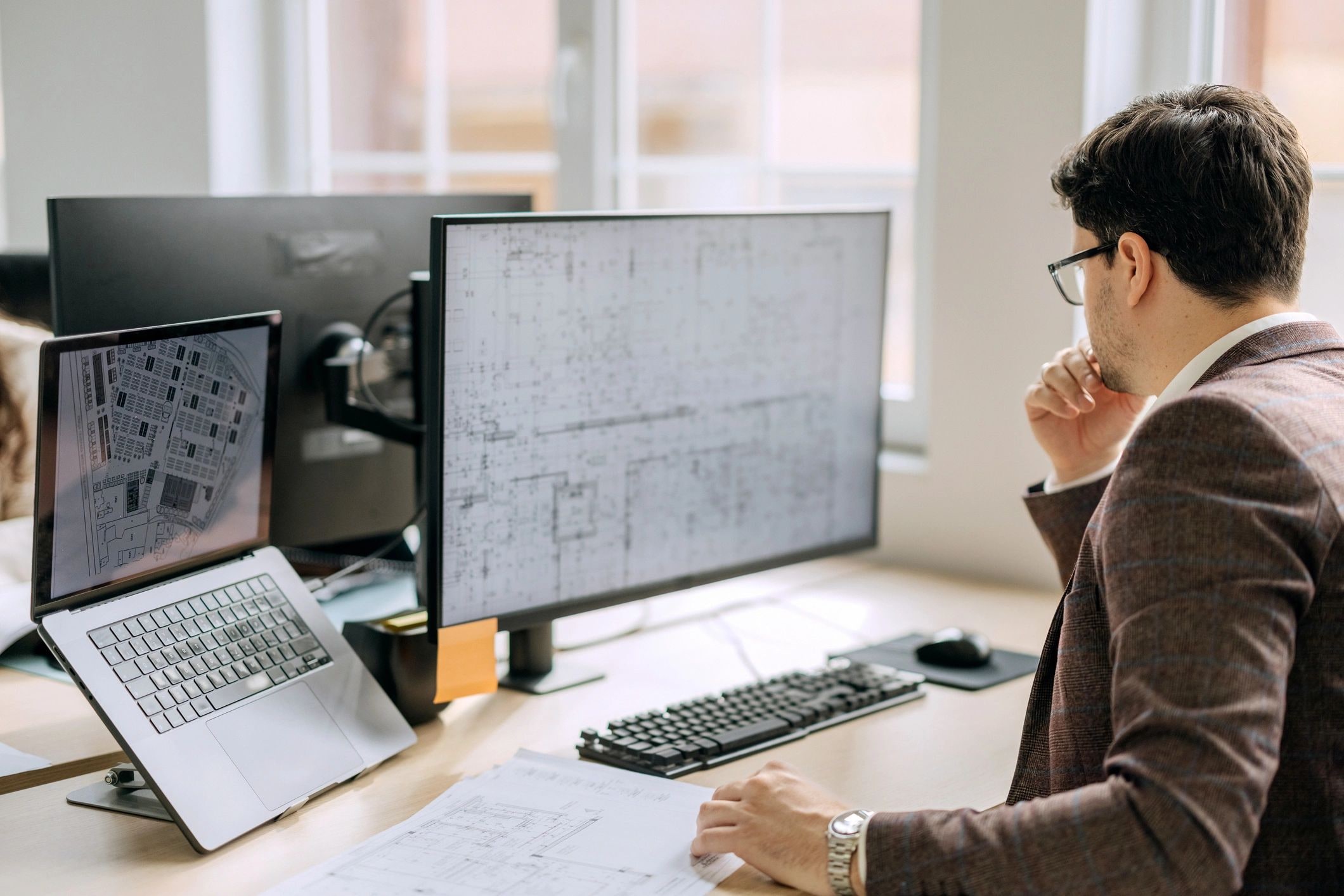 Oficina y trabajo de IRP